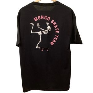NWT Skate Skeleton Mongo Skull Skateboard T Shirt Chomp Brand Men’s Size Large